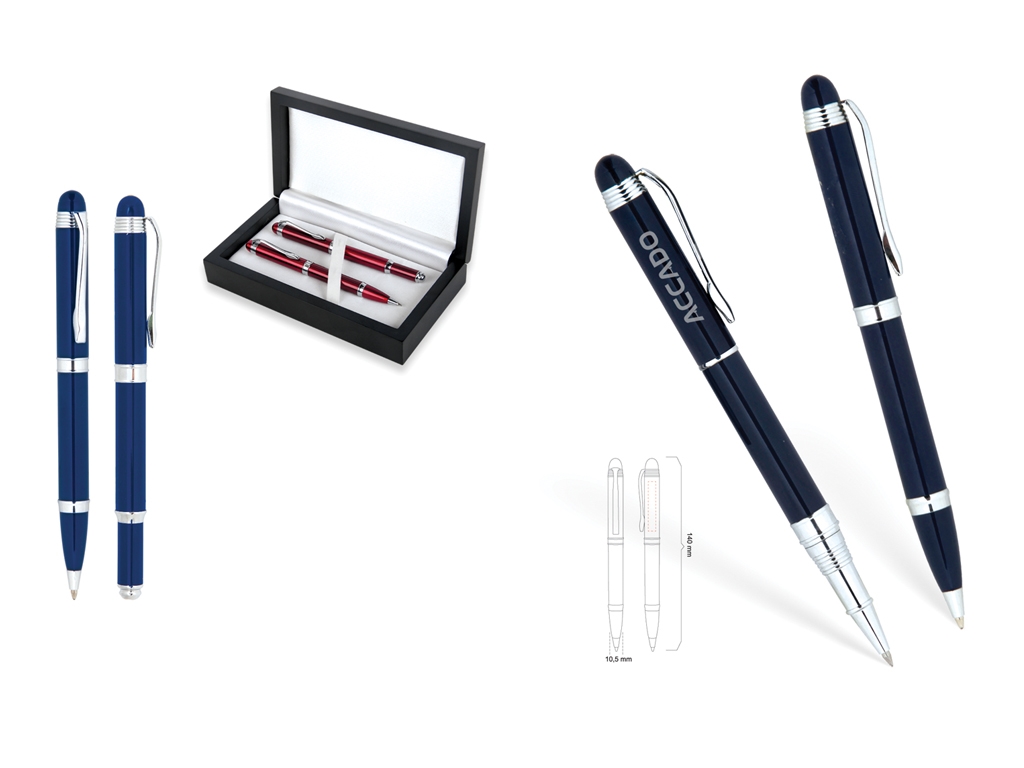 Roller-Ballpoint Pen Set